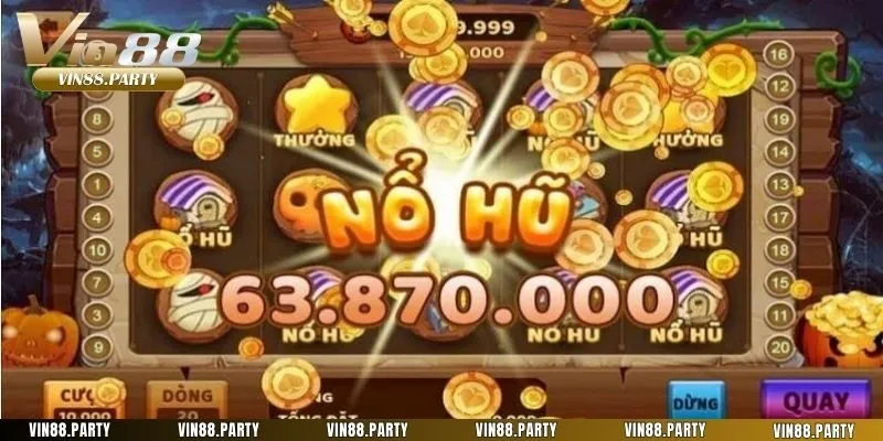 Nổ hũ là một trong những dòng trò chơi slot game có Jackpot cực khủng