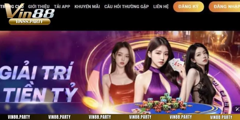 Tận hưởng thế giới cá cược giải trí đỉnh cao khi đăng nhập Vin88