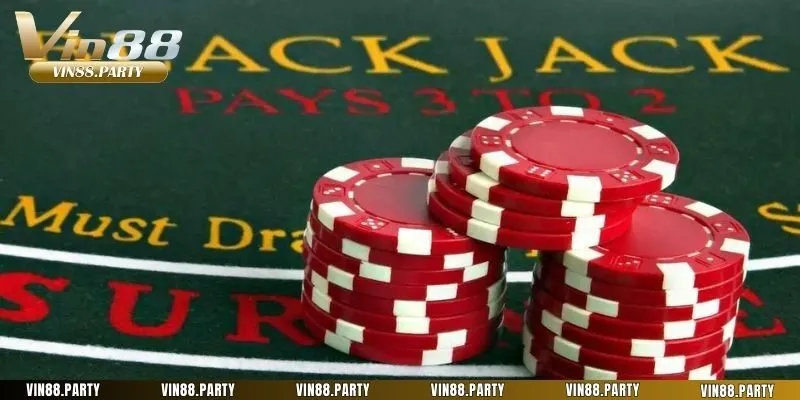 Blackjack là một trò chơi bài nổi tiếng có luật chơi rất đơn giản